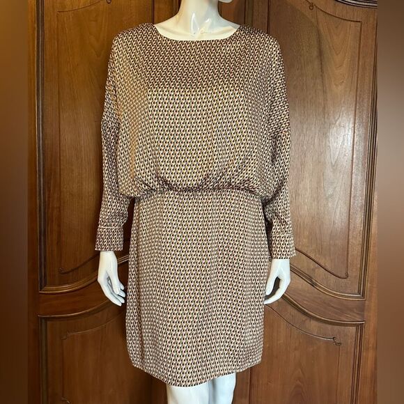 ZARA Printed Dress Low Back Party Night Out Size L • TIKTOK • BLOGGER FAVORITE • - Picture 5 of 15